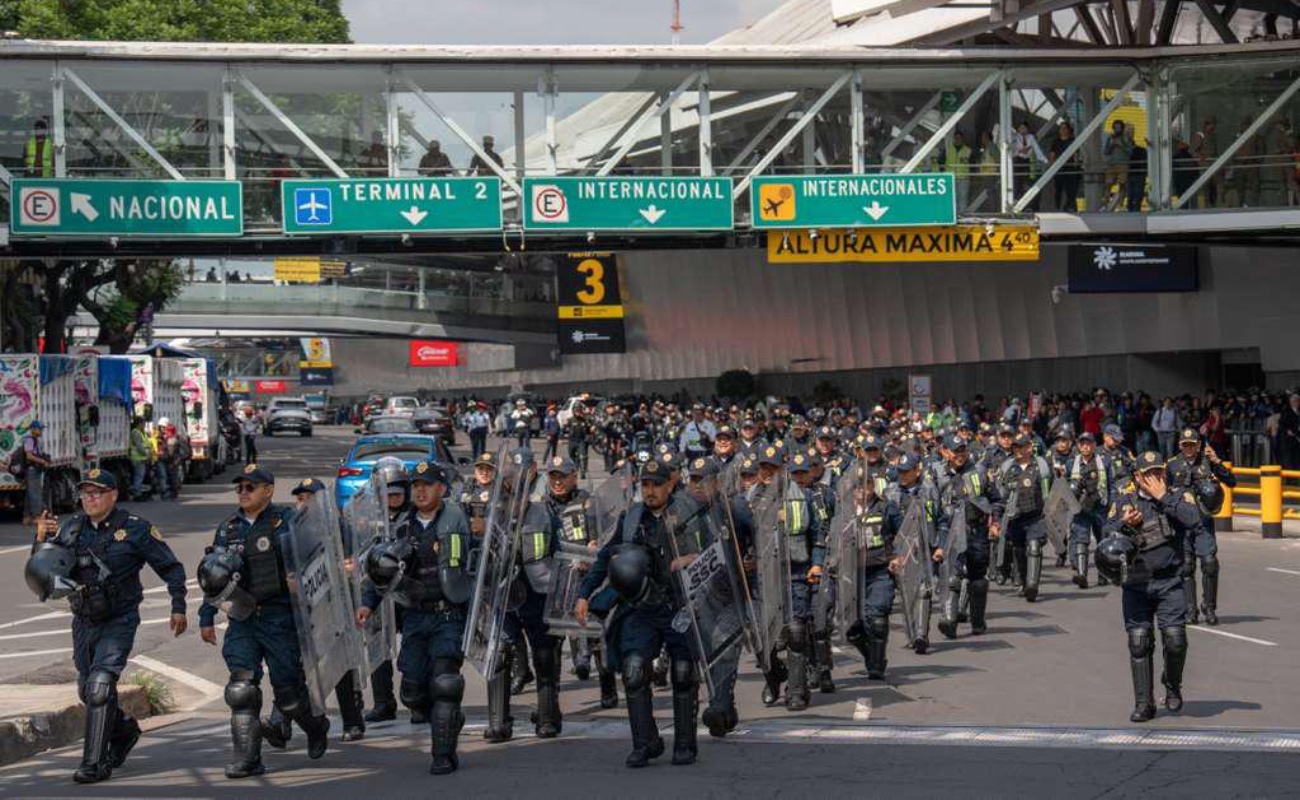 Blindan Aeropuerto Internacional de la Ciudad de México previo al arranque del Mundial 2026