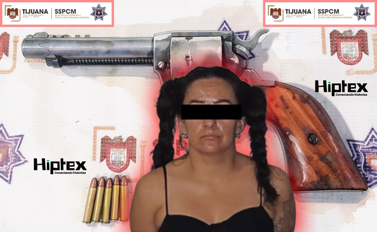 Detienen a mujer con arma de fuego en la Zona Norte