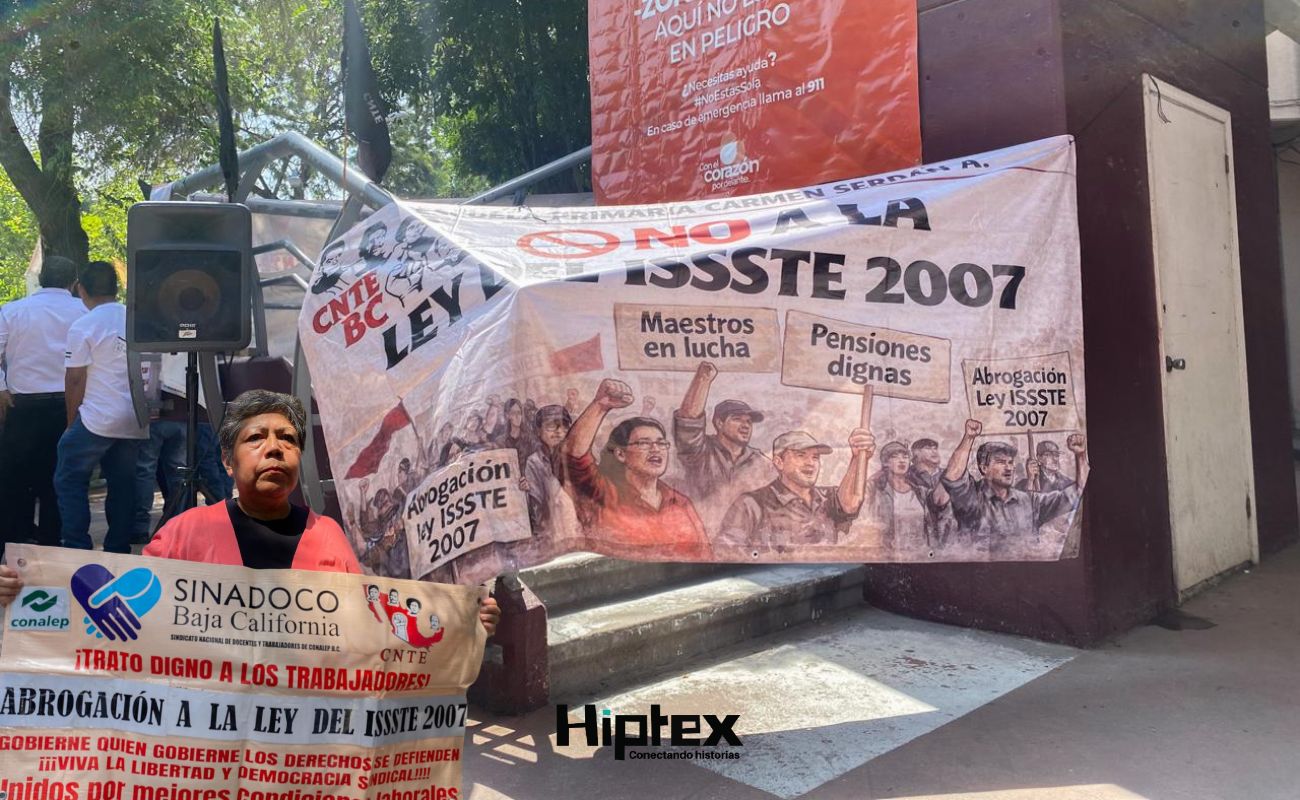 Inicia CNTE BC huelga nacional; maestros toman oficinas del Sistema Educativo en Tijuana