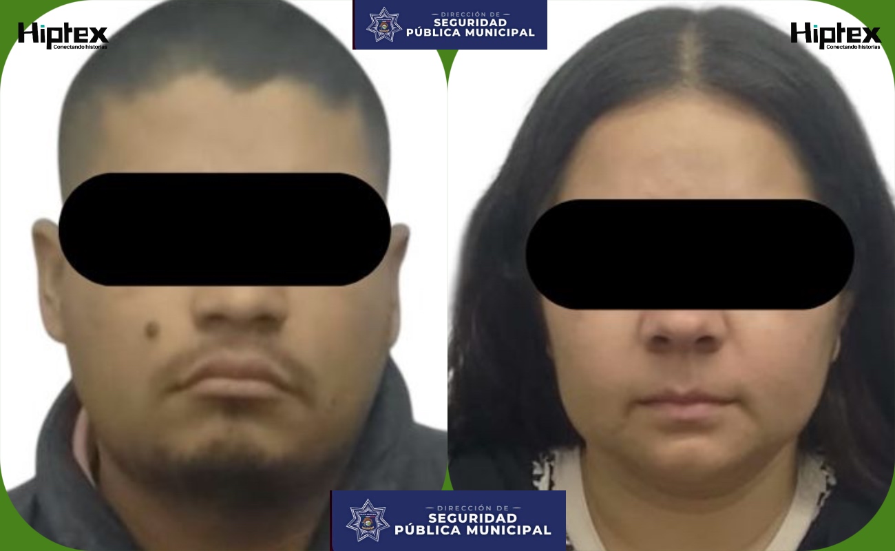Detienen a pareja en posesión de tres kilos de marihuana