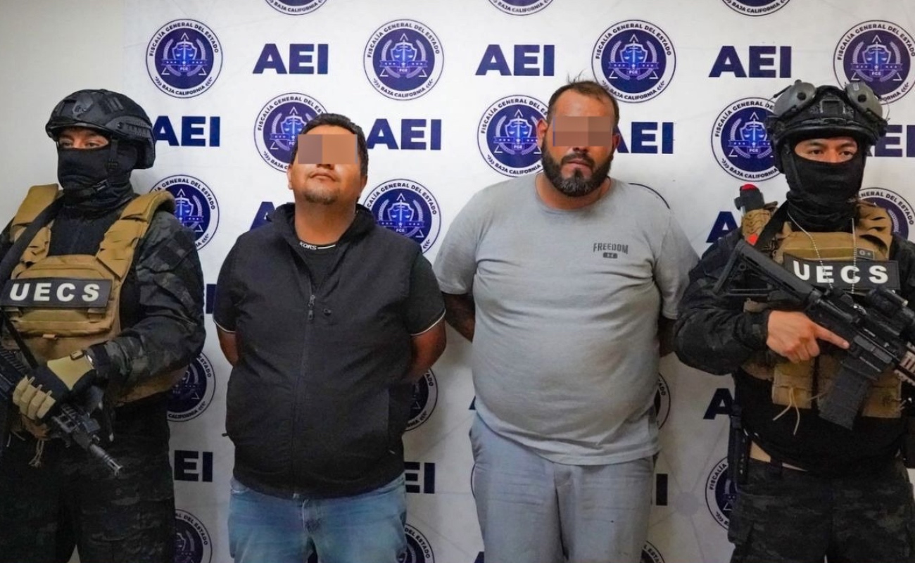 Iván “N”, alias “El Ángel”, y Carlos Alonso “N”, alias “El Frutero”, los detenidos.