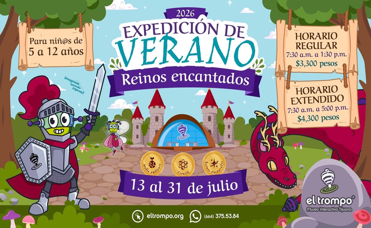Iniciará  El Trompo expedición de Verano entre Ciencia, Dragones y Fantasías
