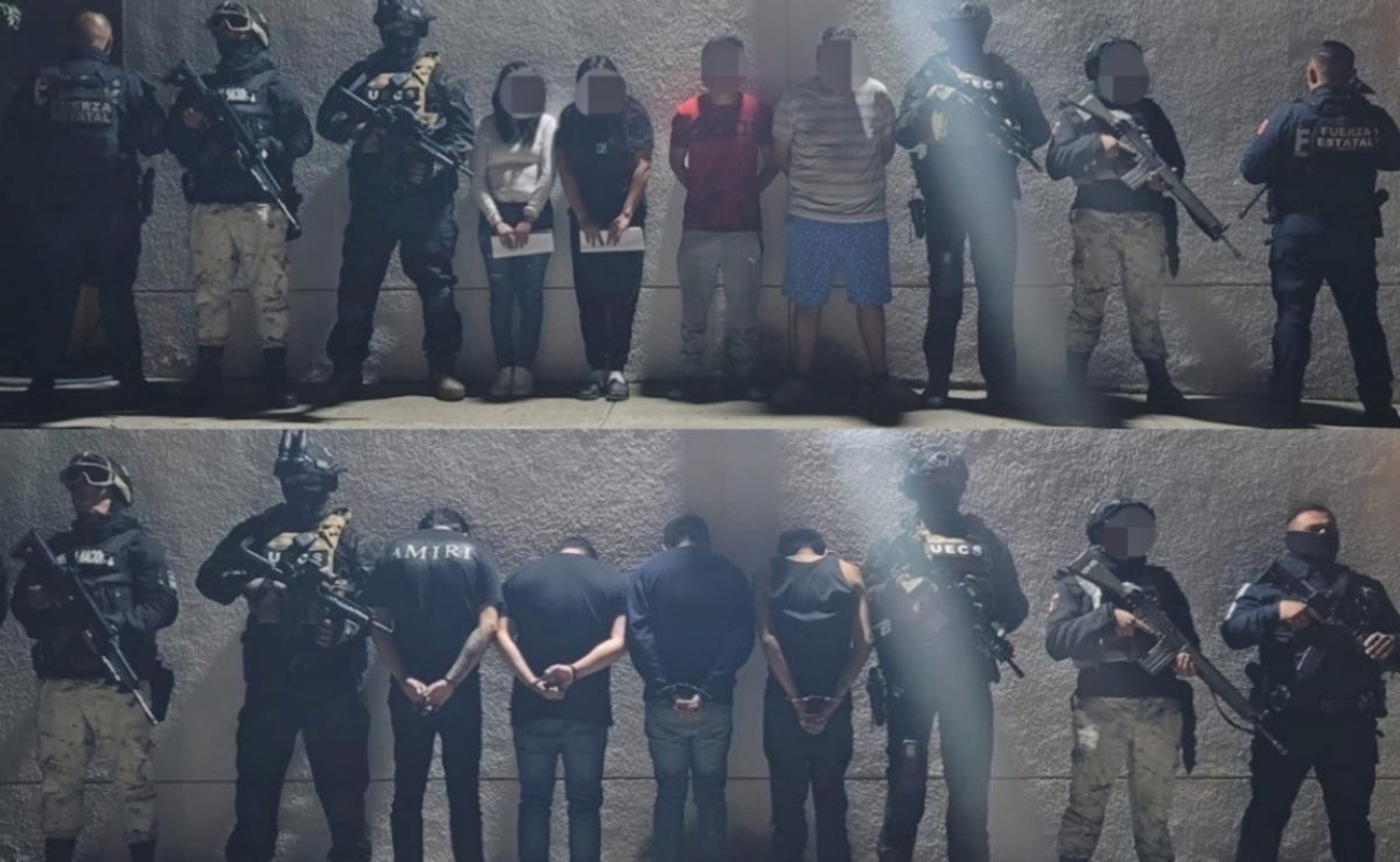 Desarticulan banda que secuestraba y extorsionaba a migrantes; nueve los detenidos