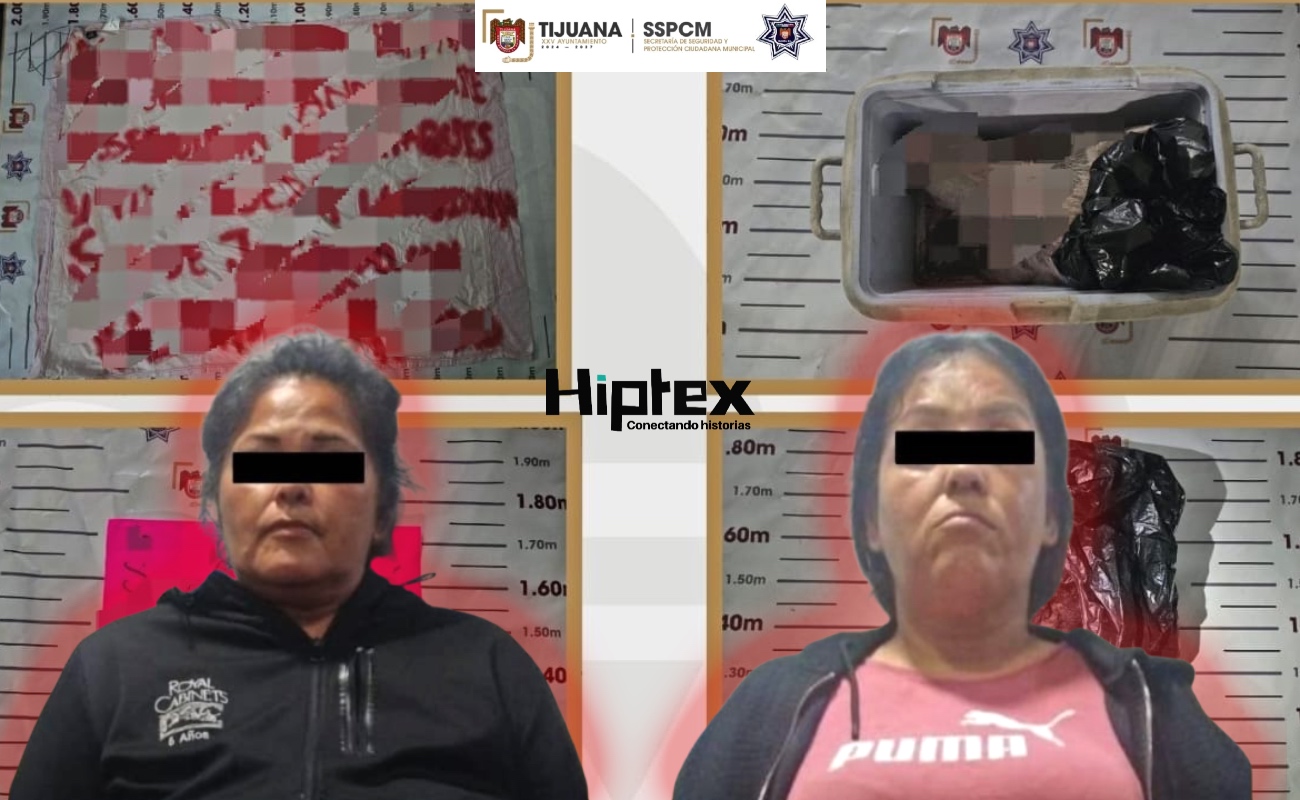 Detienen a dos mujeres por cocar mantas con amenazas y abandonar de restos de animales