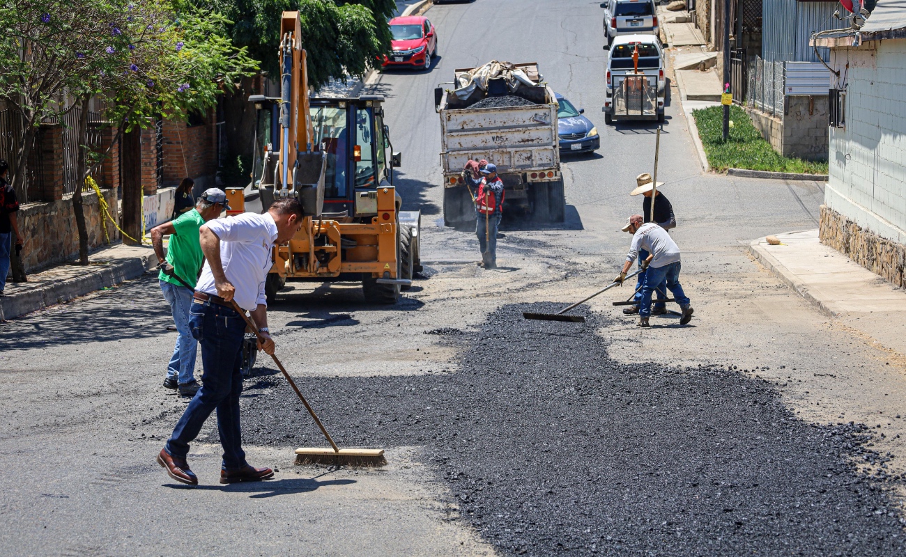 Esta zona presentaba severas afectaciones que dificultaban la circulación de automovilistas y peatones