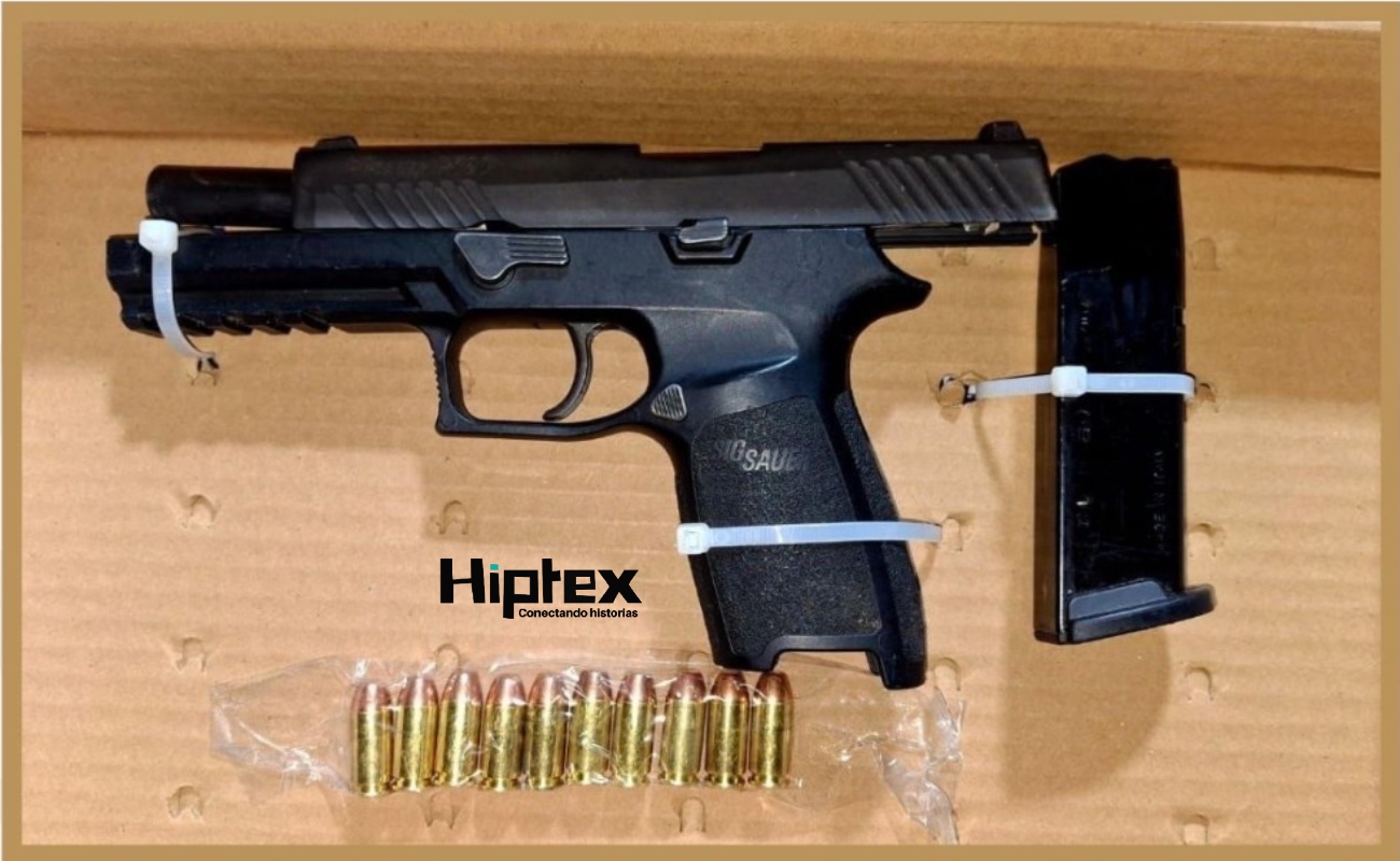 Asegura Policía Municipal a menor de edad por portación de arma de fuego