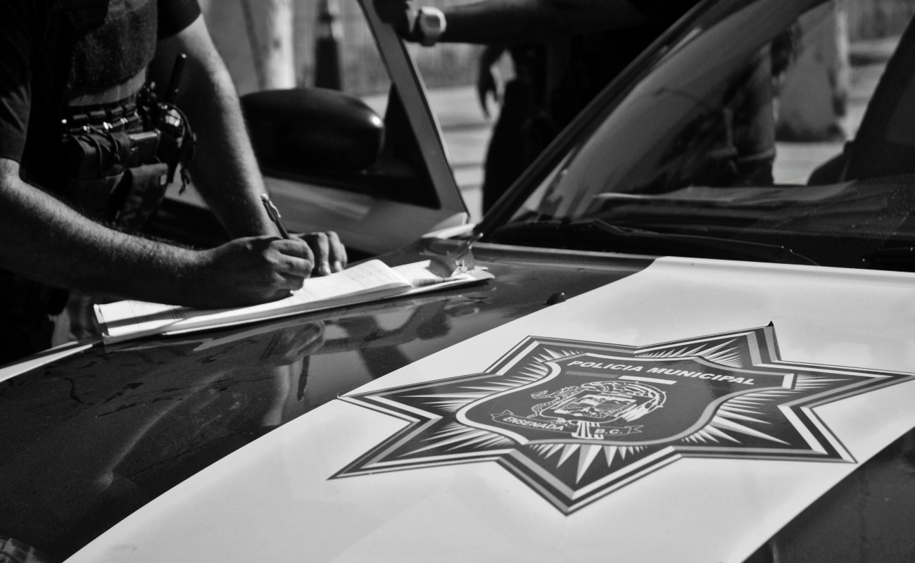 Los agentes confirmaron que dentro de una zanja, en un terreno del lugar había vestigios