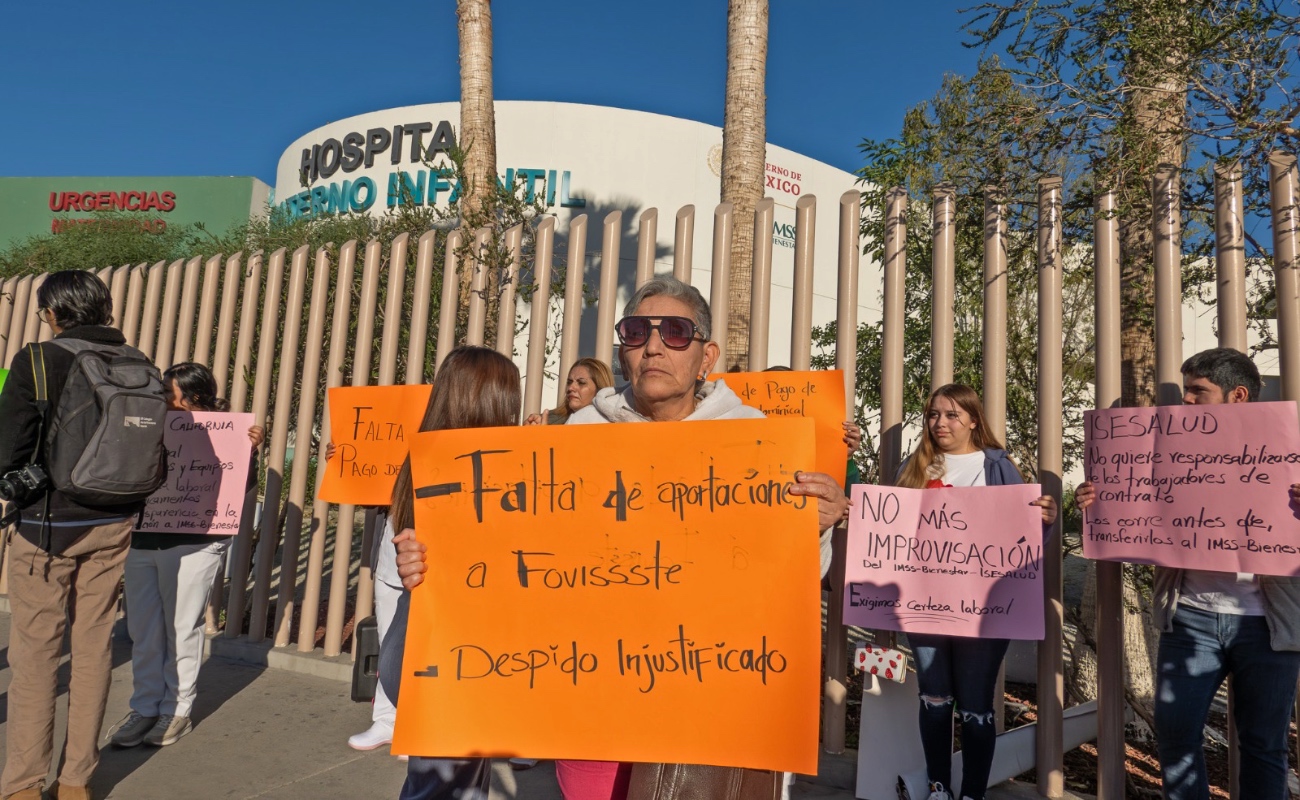 El sindicato denuncia que ISESALUD no quiere asumir la responsabilidad presupuestal de integrar a estos trabajadores al IMSS Bienestar y ha comenzado a contratar nuevo personal mediante outsourcing.