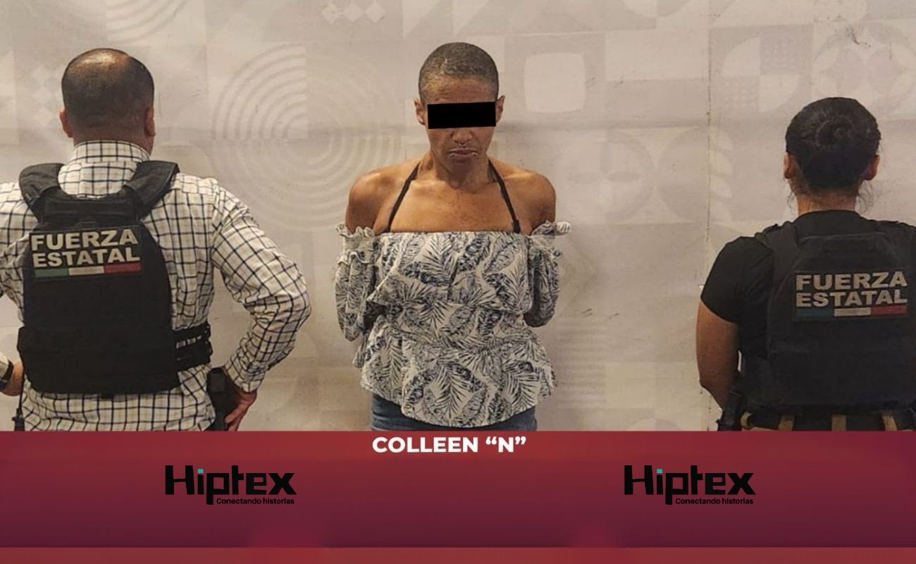 Captura Fuerza Estatal a mujer que escapó de prisión en EU desde hace 8 años