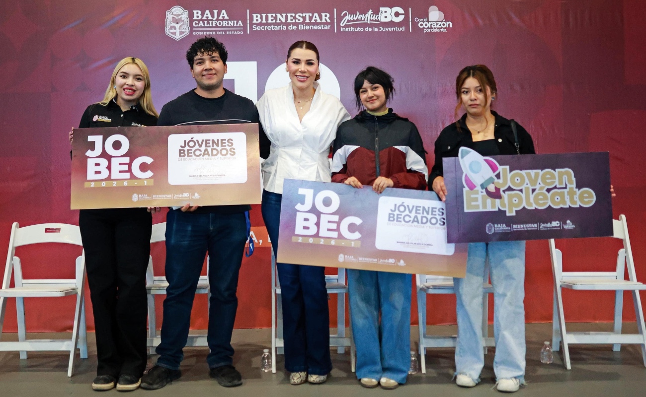 Anuncian fechas de entrega de Becas Jobec e inicio del registro de Beca Rita Cetina en BC