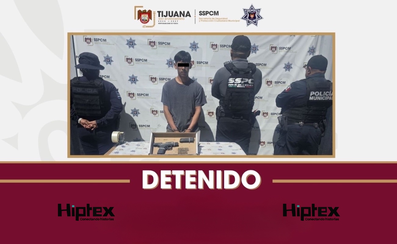 Randy Esteban ‘N’, de solo 18 años de edad, fue detenido tras proferir amenazas de muerte contra una mujer.