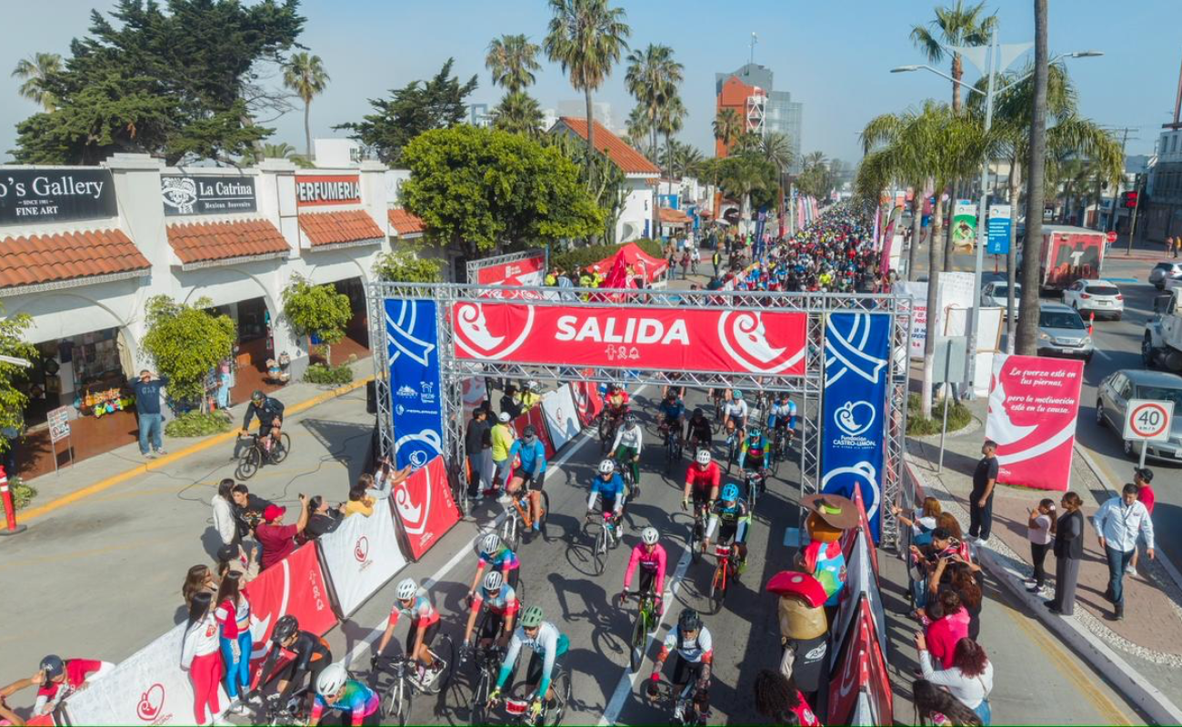 Un éxito el Paseo Ciclista organizado por la Fundación Castro-Limón en apoyo a los niños con cáncer.