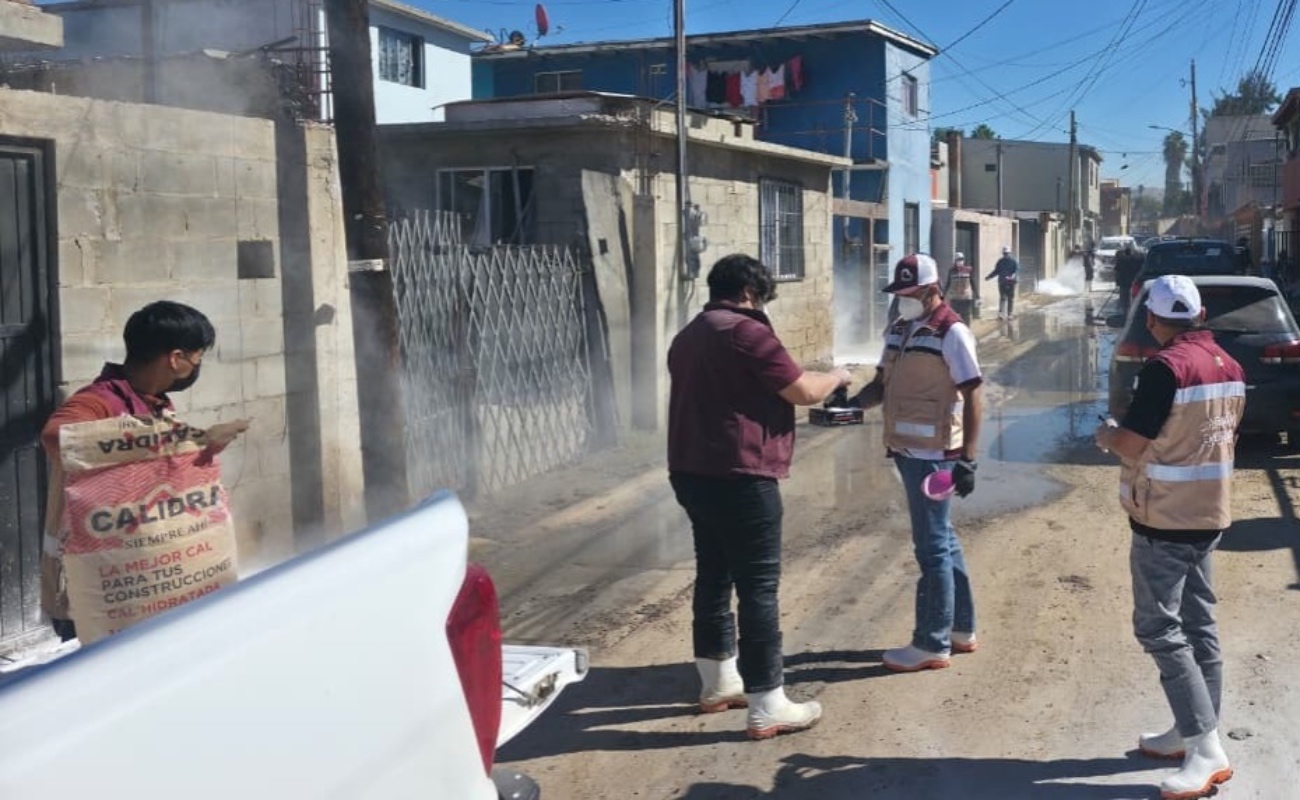 Realizan acciones de prevención de riesgos sanitarios en Ensenada