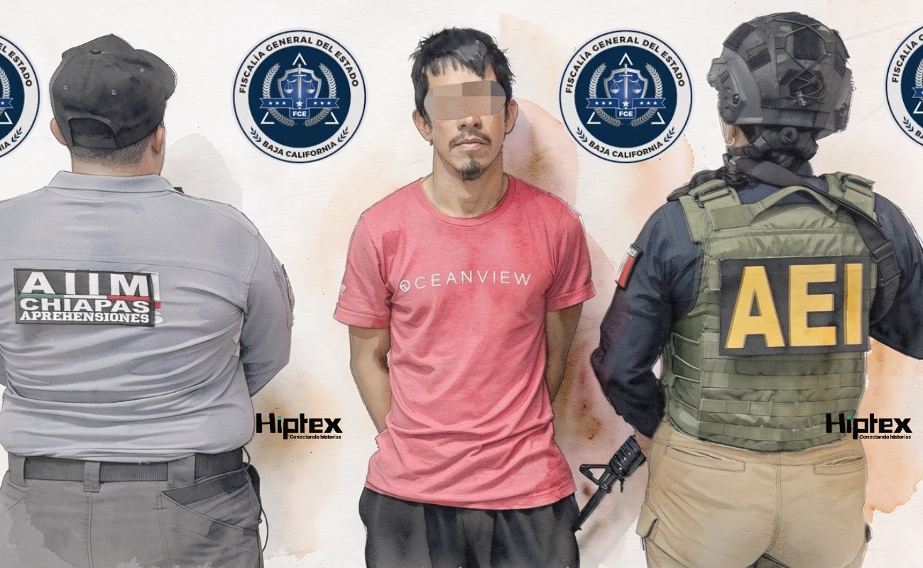 Capturan en Tijuana a sujeto acusado de robo en Chiapas
