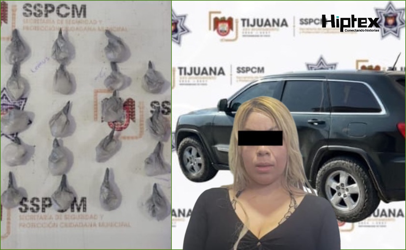 Yosselin “N” tenía en su poder paquetes con una sustancia granulada con características similares a la de “cristal”.