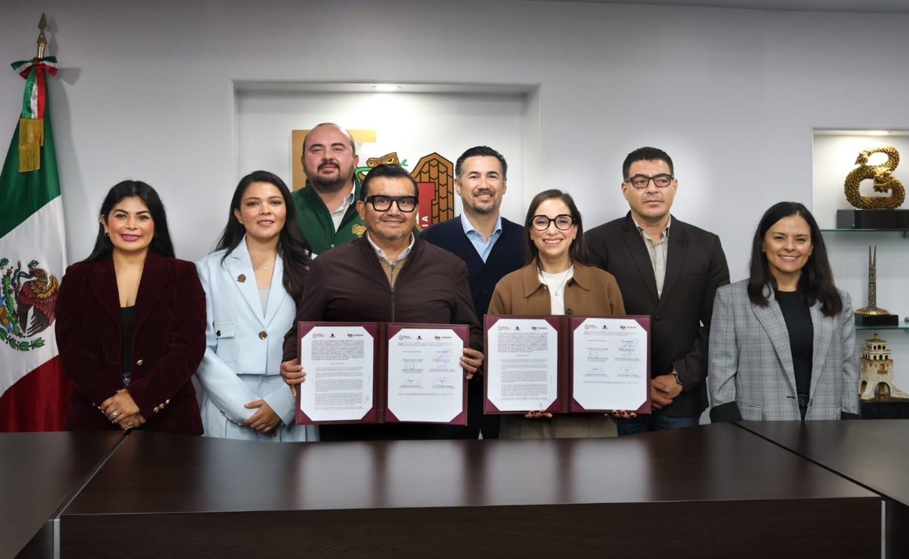 Firma Gobierno Municipal de Tijuana convenio SMADS BC