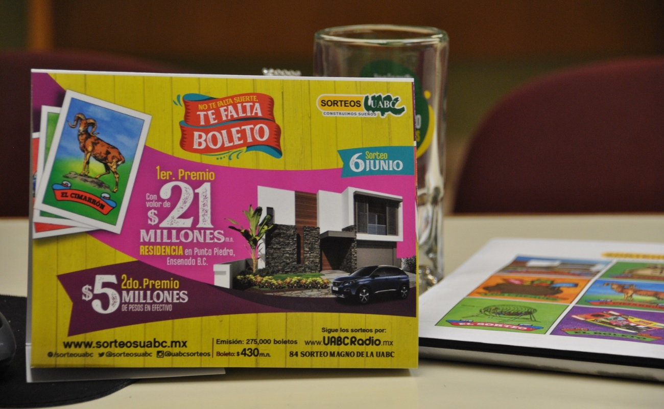 La UABC entregará una residencia en Ensenada de 21 millones de pesos como primer premio de su 84 Magno Sorteo.