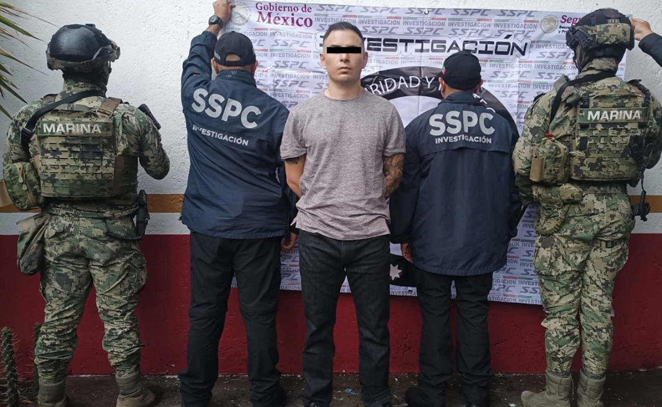 Confirma García Harfuch que presunto asesino de candidato en Ecuador fue arrestado en México