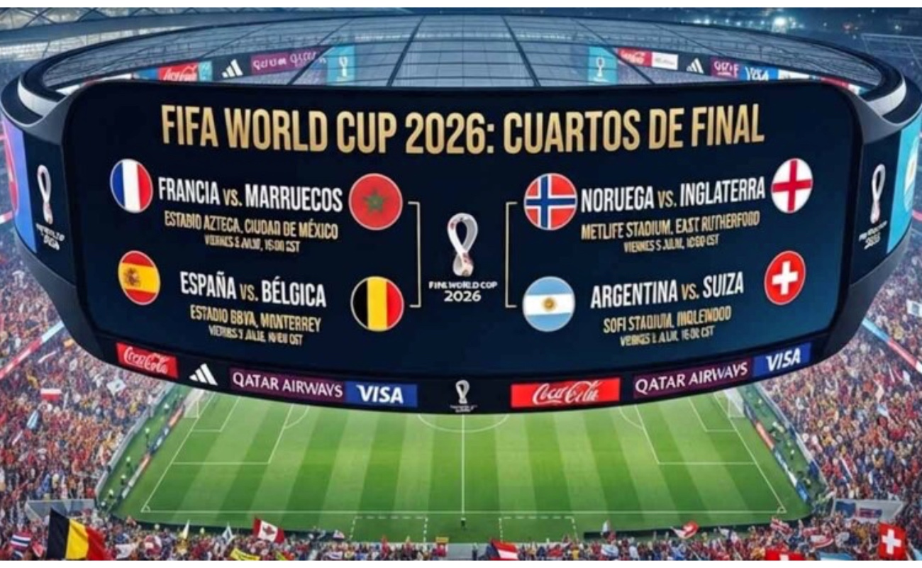 Mundial 2026 define sus cuartos de final; ocho selecciones siguen en la lucha por el título