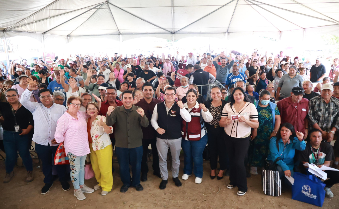 El presidente municipal, Abdiel Gutiérrez Coronado, encabezó la 'Jornada del Pueblo’.