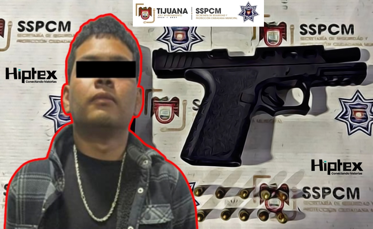 Uno de los detenidos portaba un arma de fuego.