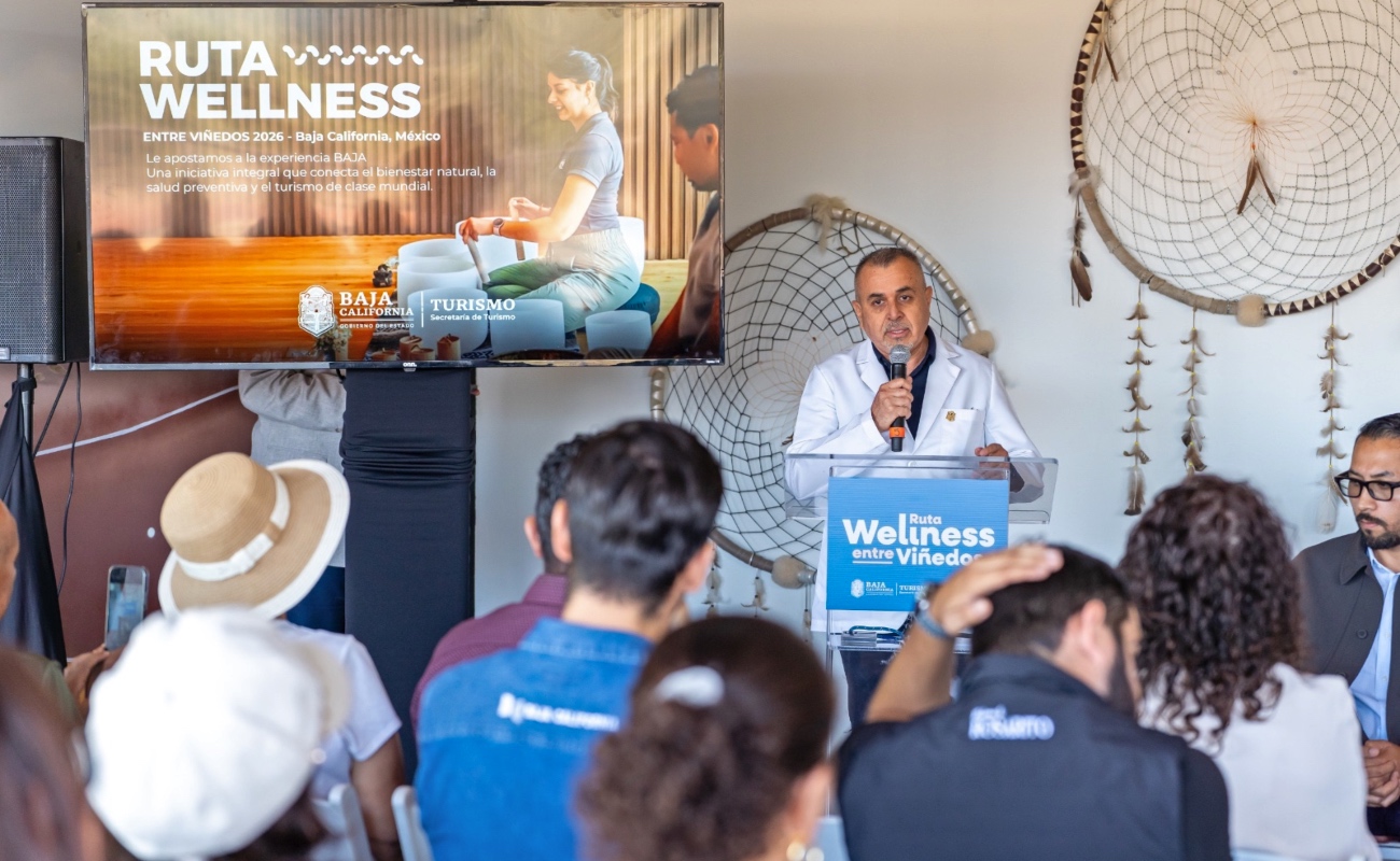 Presentan la Ruta Wellness entre Viñedos para descubrir el Valle de Guadalupe desde el bienestar
