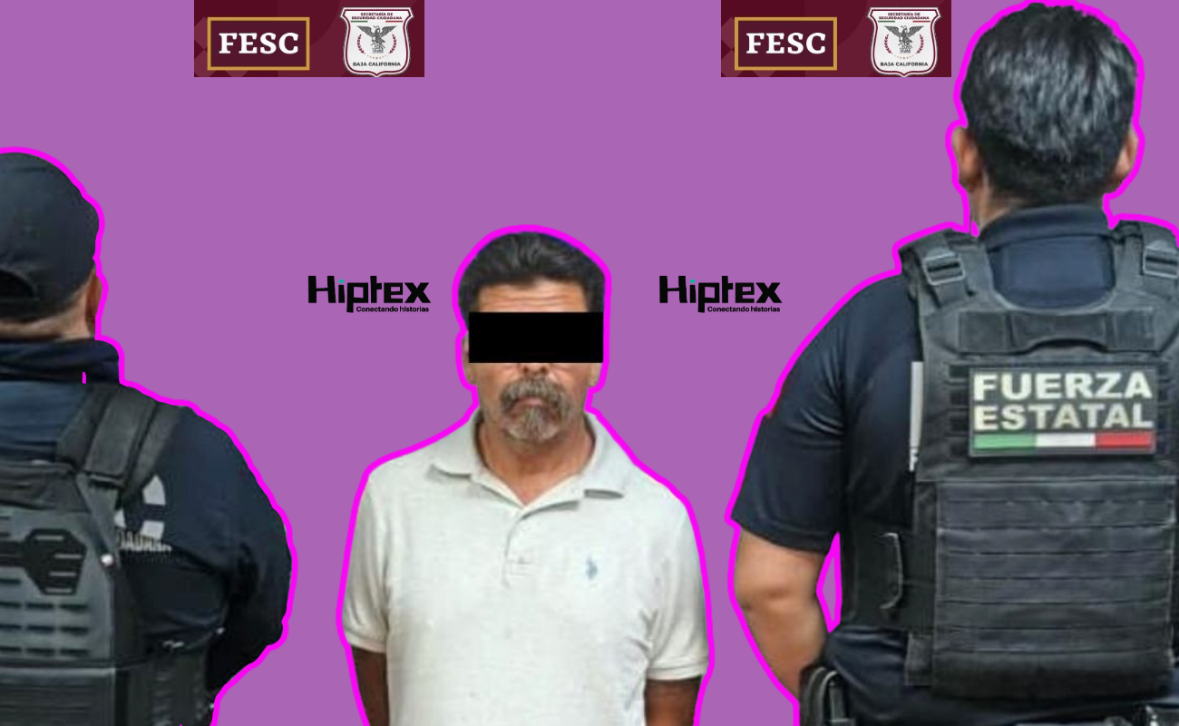 Luis Fernando “N”, de 45 años, el detenido.