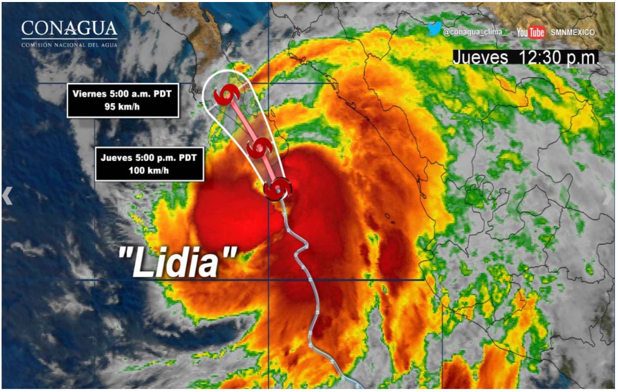 Tormenta Lidia