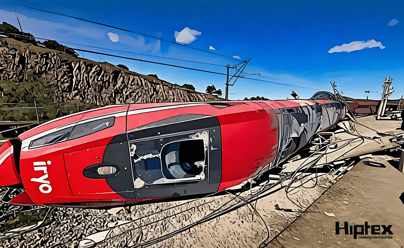 Se descarrila tren al Sur de España, colisiona con otro; casi 40 muertos registrados.