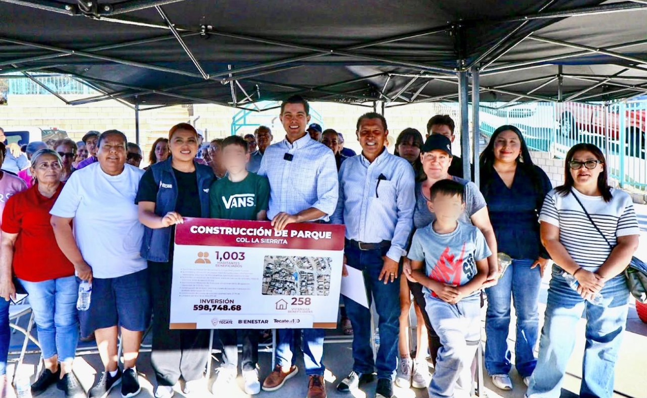Recuperan espacios públicos y mejoran la calidad de vida de las familias.