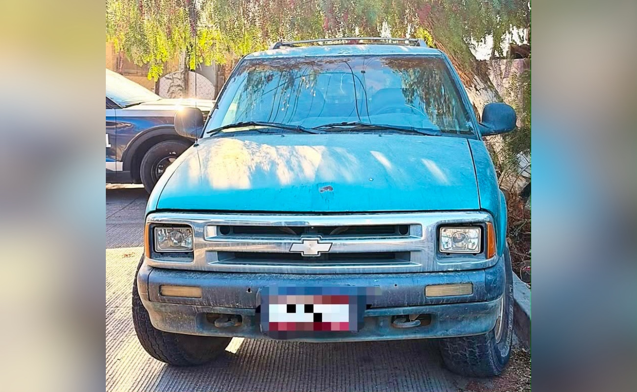 Recupera policía de Tecate vehículo robado