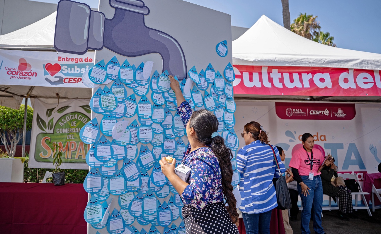 Se invita a la ciudadanía a sumarse a la cultura del cuidado del agua.