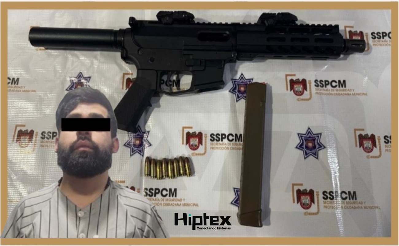 Logran la detención se realizó luego de que amenazara a su pareja con un arma larga.