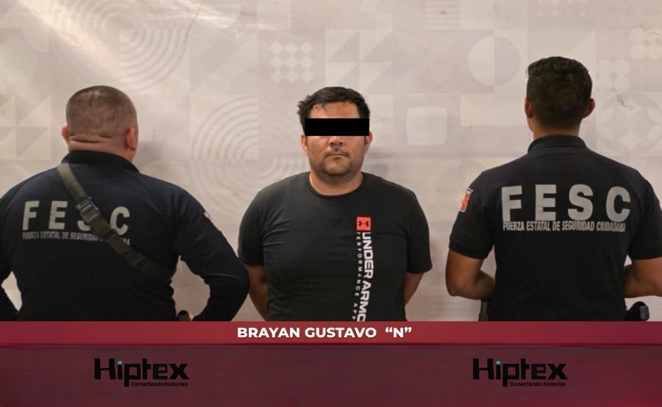 Captura FESC a homicida prófugo tras denuncia anónima