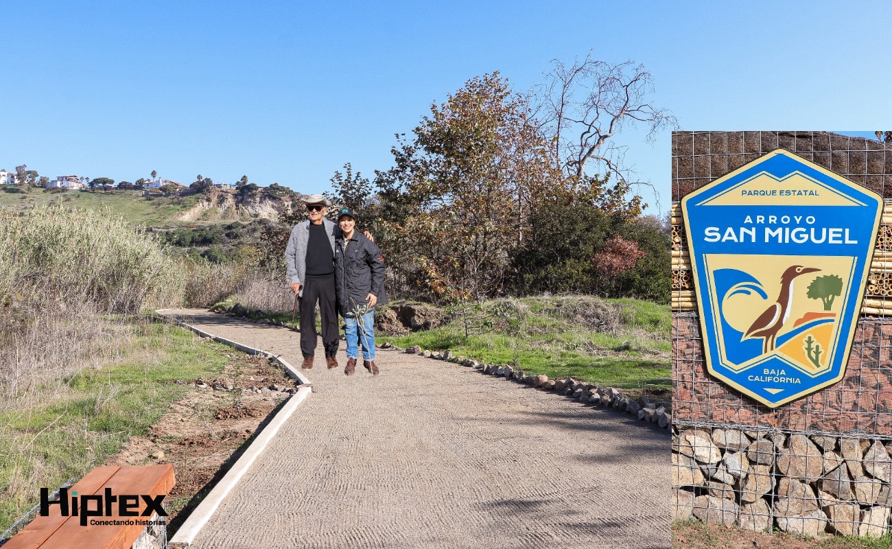 Inaugura Medio Ambiente primera etapa del sendero lineal en el Parque Estatal Arroyo San Miguel