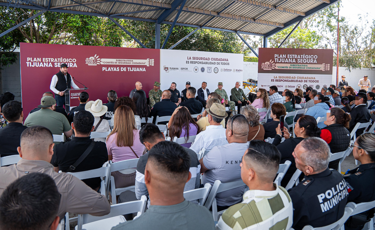 Presentan resultados de la Subestrategia “Comités de Seguridad Ciudadana”, distrito Playas de Tijuana