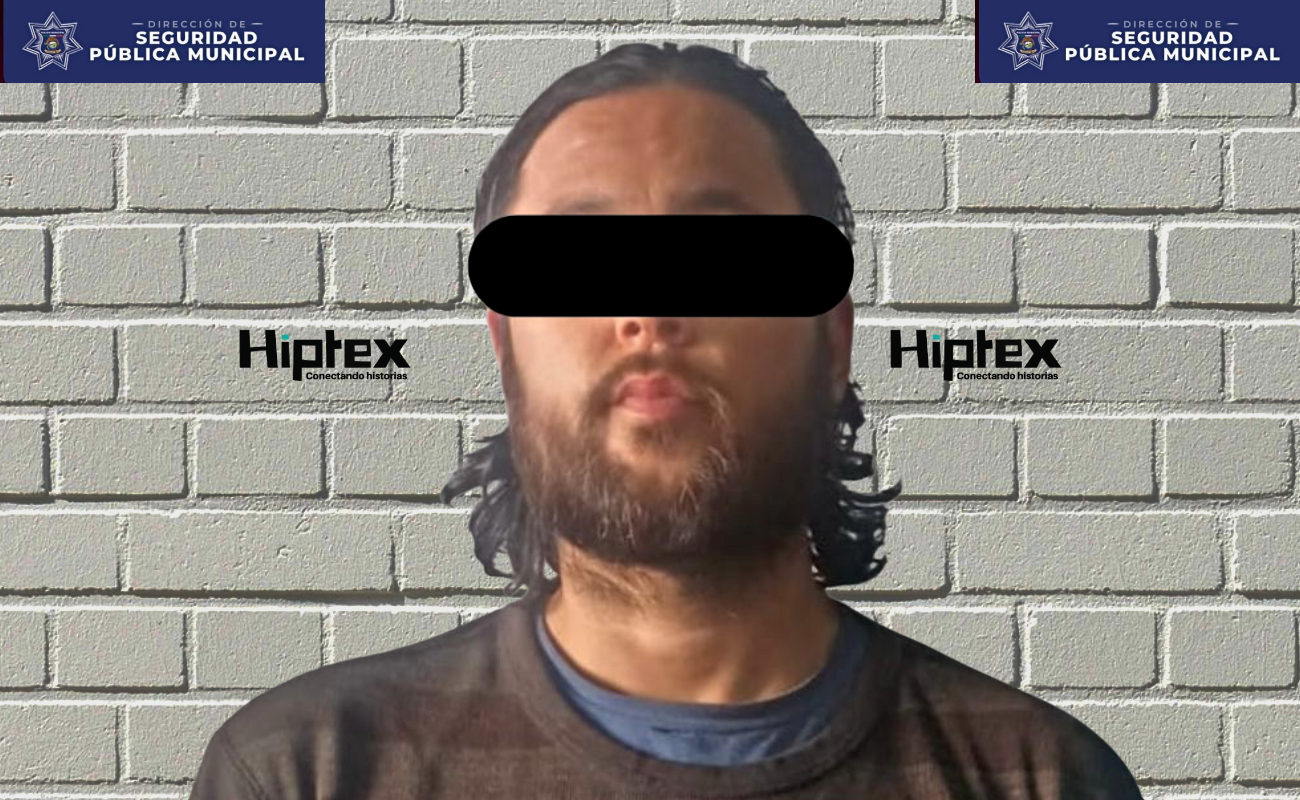 César Alberto “N”, de 39 años de edad, el detenido.