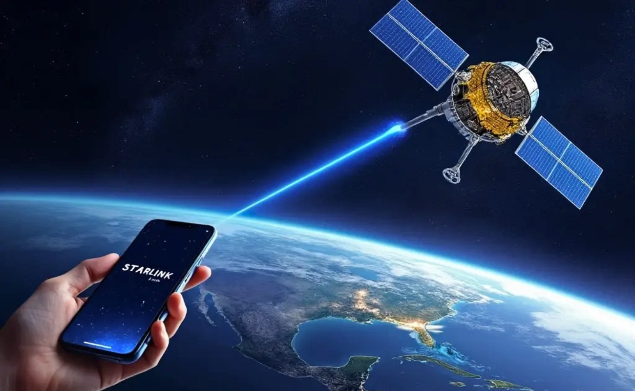 Satélites en órbita baja permitirán que teléfonos móviles se conecten directamente al espacio, eliminando zonas sin cobertura terrestre.