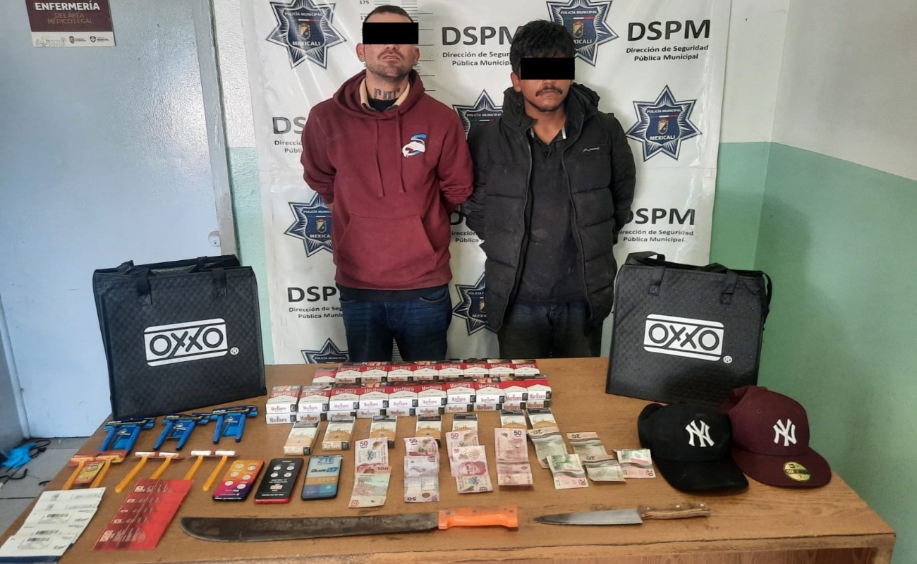 Ariel “N” y Juan Carlos “N” fueron detenidos poco después de cometer atracos con violencia.