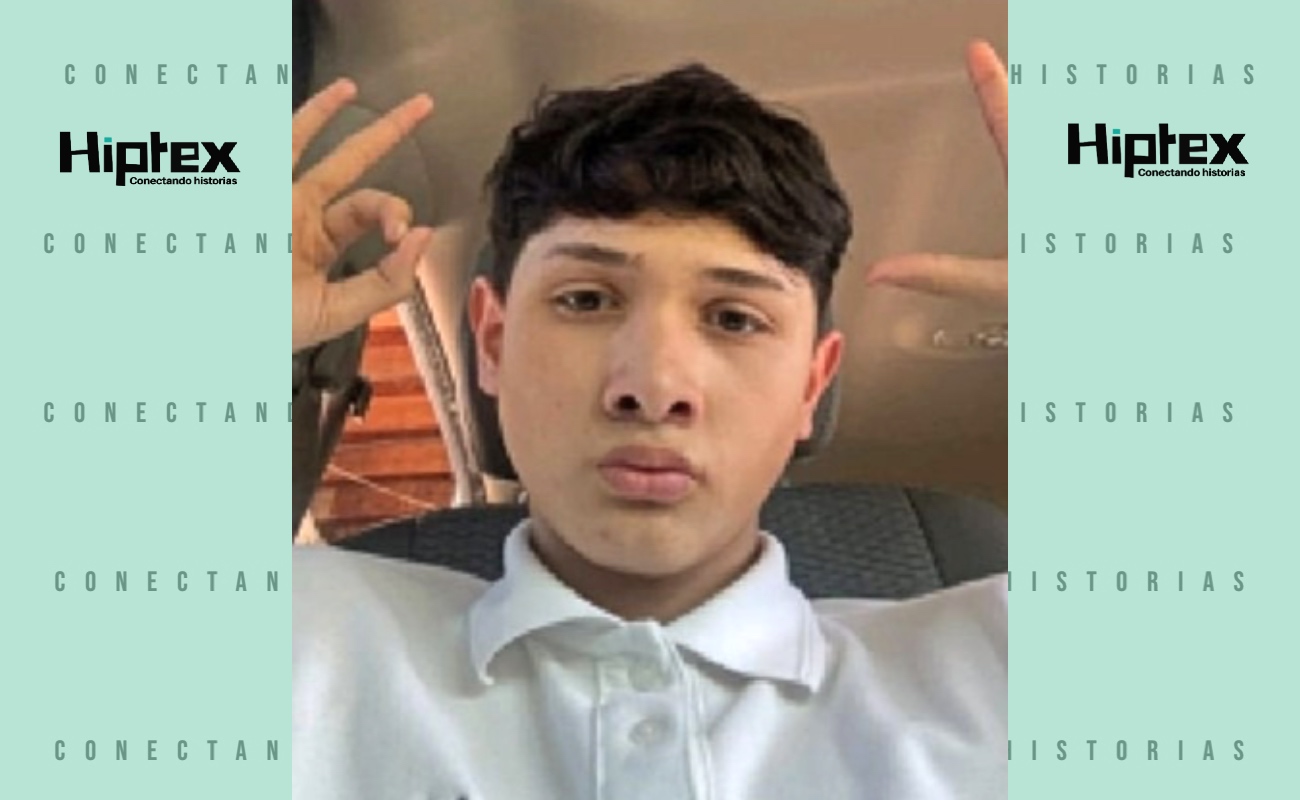 Edgar Jared Diosdado Ceballos tiene 14 años de edad.