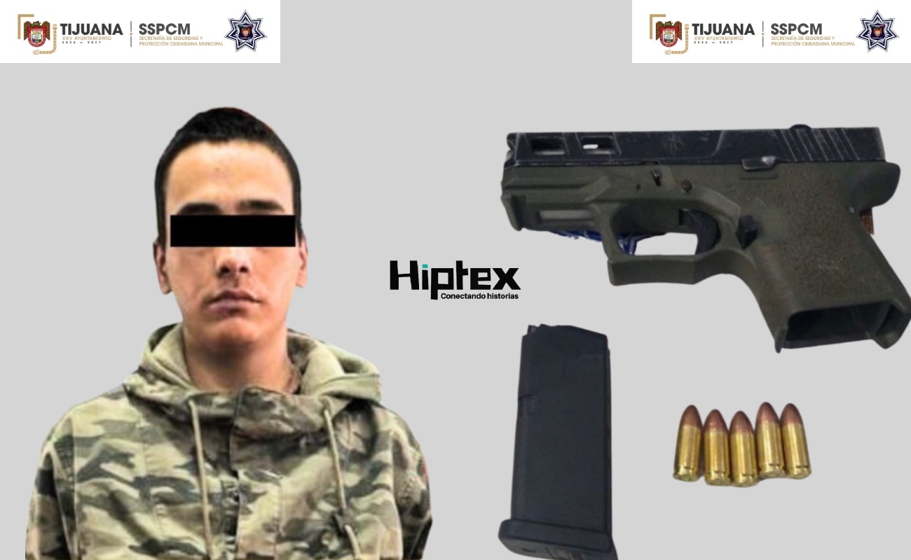 Brayan Alexis “N”, de 21 años, portaba una mochila al pecho cuando fue detenido.