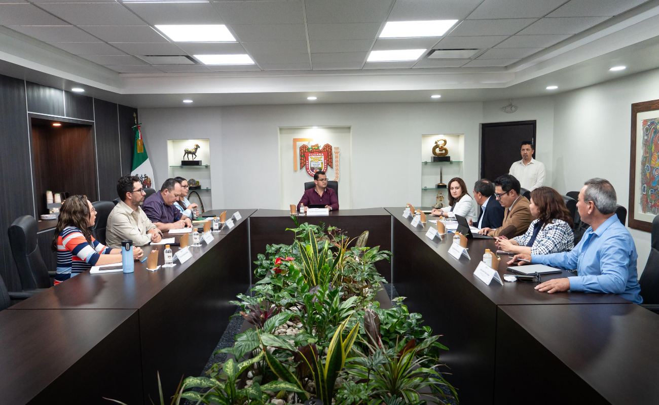 Encabeza Abdiel Gutiérrez reunión para fortalecer el saneamiento y gestión del recurso hídrico fronterizo entre Tijuana y San Diego