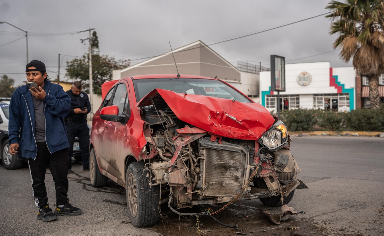 Elementos de la Policía Municipal arribaron al lugar para realizar las diligencias correspondientes.