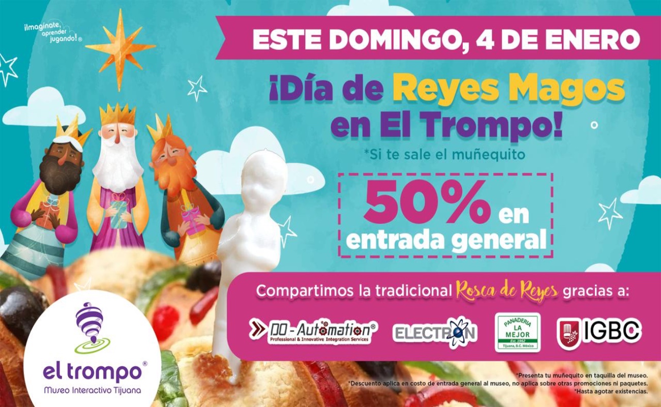 Festejará El Trompo tradición de Reyes con promoción a familias