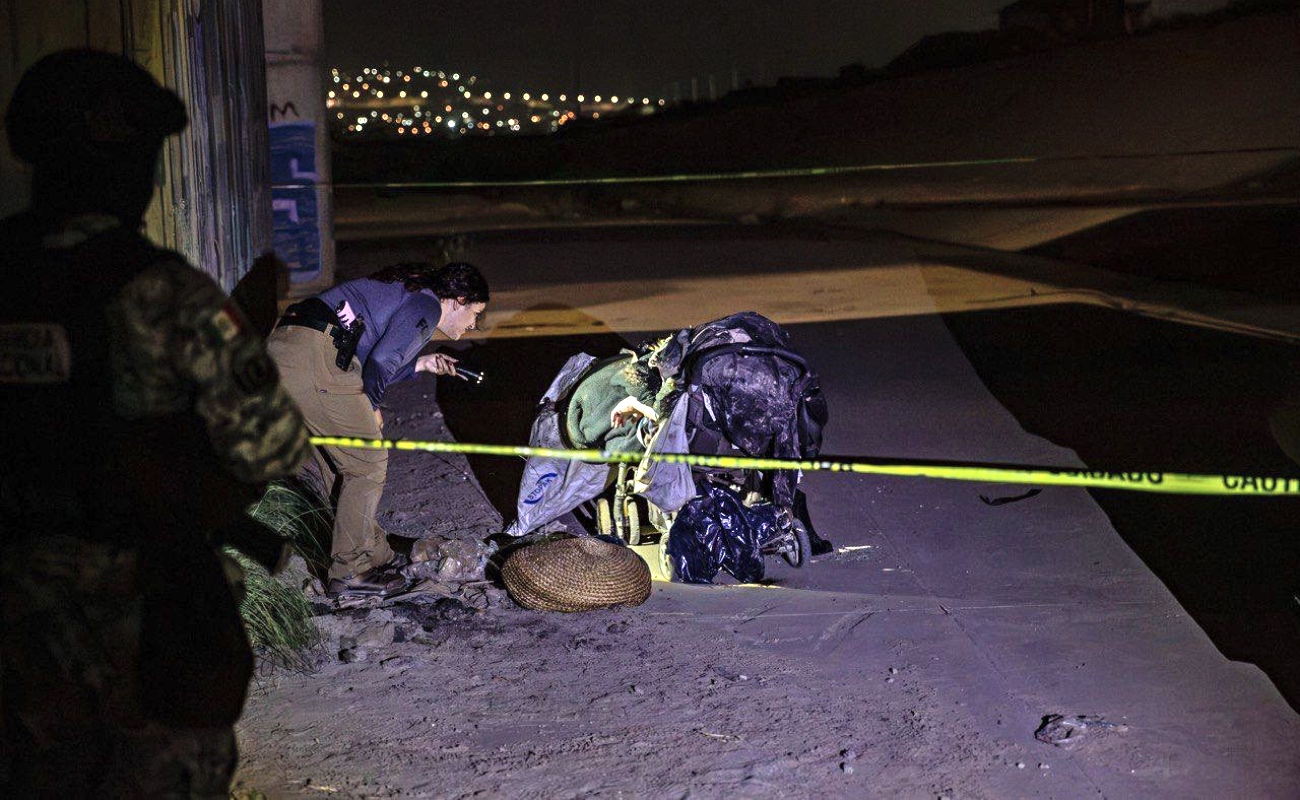 Abandonan carriola con un cadáver en Cañón del Padre