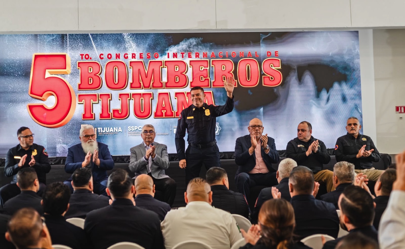 Inician trabajos del Congreso Internacional de Bomberos de Tijuana