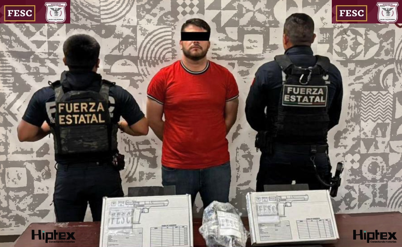 Sergio Eduardo N, de 33 años de edad, el hoy detenido.