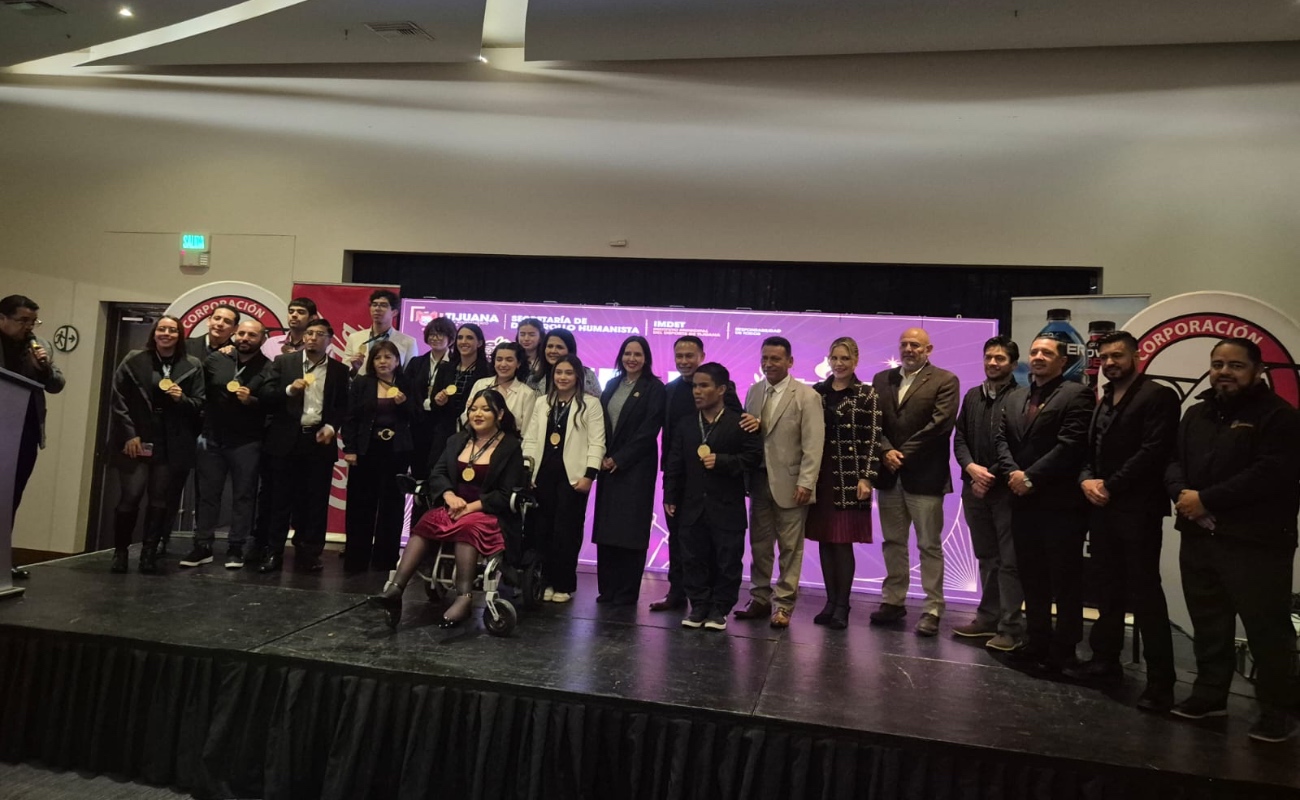 Entrega XXV Ayuntamiento de Tijuana reconocimientos del Premio Municipal del Deporte 2025