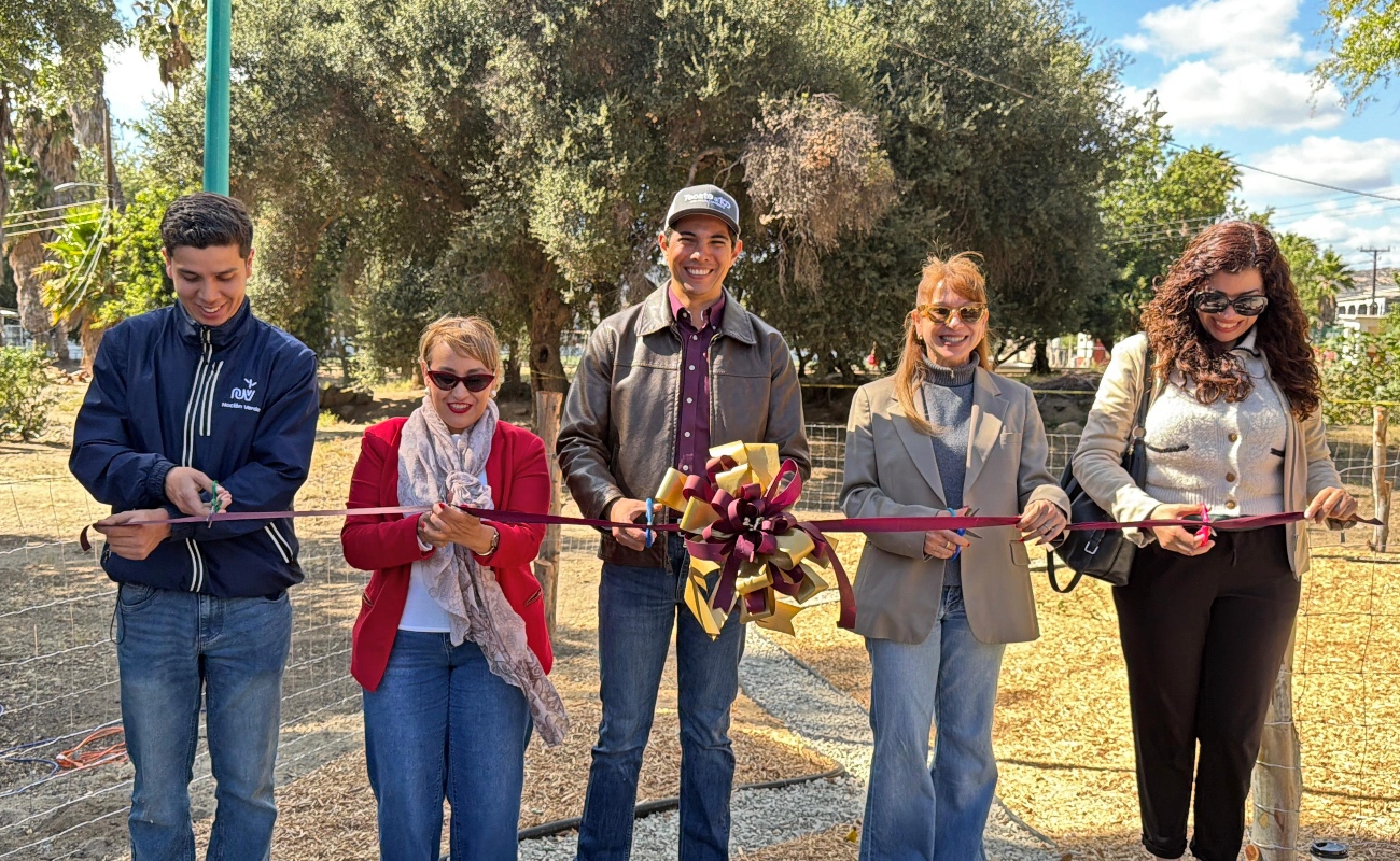 Inauguran Jardín Botánico en Parque Los Encinos
