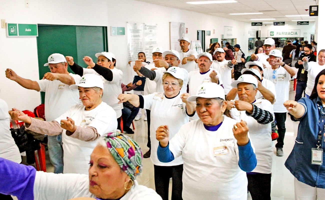 DIF Tecate participa en el “Encuentro de Envejecimiento Activo” en la UMF No. 39 del IMSS